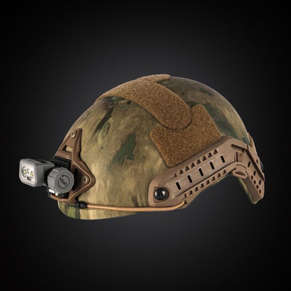 Фонарь налобный Mactronic Prism (650 Lm) Cool White/RGB LED Recharg Type-C Helmet Kit (THL0141) DAS303696 фото