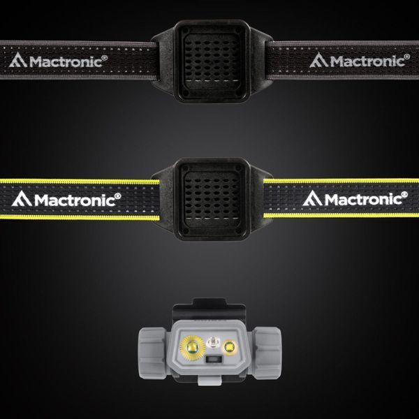 Фонарь налобный Mactronic Prism (650 Lm) Cool White/RGB LED Recharg Type-C Helmet Kit (THL0141) DAS303696 фото