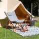 Крісло розкладне Bo-Camp Bloomsbury M Grey (1200369) DAS2541 фото 7