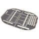 Стол Bo-Camp Case Model Oval 120x80 cm Grey (1404415) DAS3055 фото 2