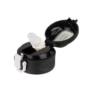 Кришка для термокружки Tribe Urban 0,6 л з трубочкою T-DZ-0024-black T-DZ-0024-black фото
