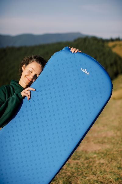 Килимок самонадувний Tribe Comfort Lite 5 см T-BB-0006-blue T-BB-0006-blue фото