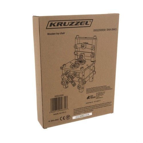 Деревянный стул - конструктор Kruzzel 22506 26280 фото