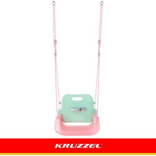 Детская качеля-трансформер 3-в-1 пастельных цветов Kruzzel 27356 49745 фото