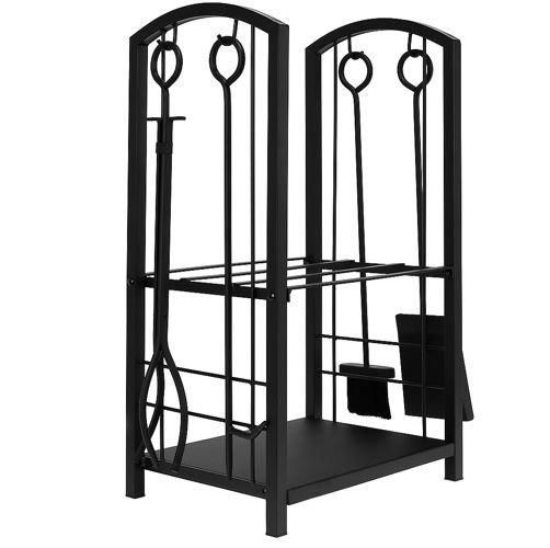Подставка для дров Kaminer 8785 с 4 аксессуарами для камина PK011 20893 фото