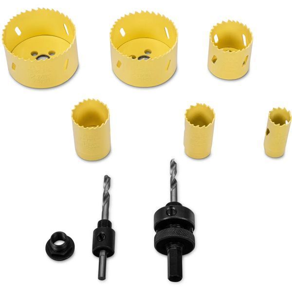Набор сверл корончатых Trotec HSS Bi-metal Set (6215001351) DAS2968 фото