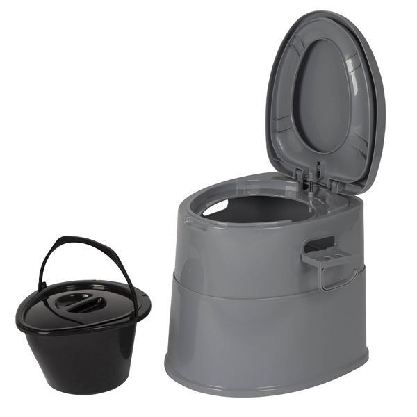 Біотуалет Bo-Camp Portable Toilet Comfort 7 Liters Grey (5502815) DAS1235 фото