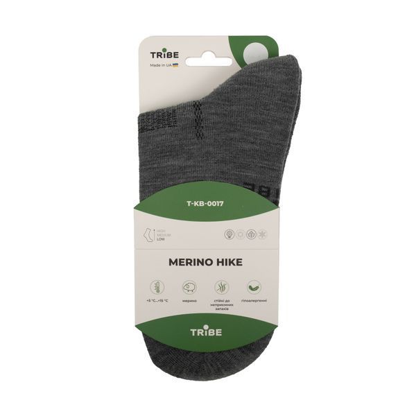 Шкарпетки Tribe Merino Hike T-KB-0017-blue, 38-40 T-KB-0017-blue-38-40 фото