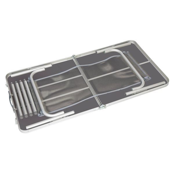 Стол Bo-Camp Case Model 120x60 cm Grey (1404416) DAS3056 фото