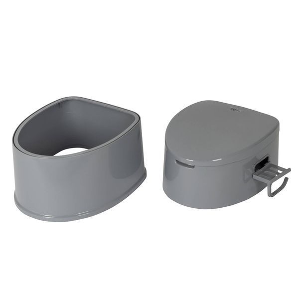 Біотуалет Bo-Camp Portable Toilet Comfort 7 Liters Grey (5502815) DAS1235 фото