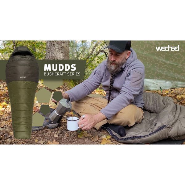 Спальний мішок Wechsel Mudds Summer 8&deg; L TL Olive/Mud Green Left (232049) DAS2580 фото