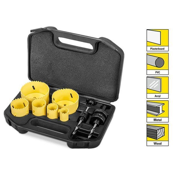 Набор сверл корончатых Trotec HSS Bi-metal Set (6215001351) DAS2968 фото