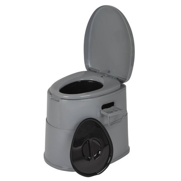 Біотуалет Bo-Camp Portable Toilet Comfort 7 Liters Grey (5502815) DAS1235 фото