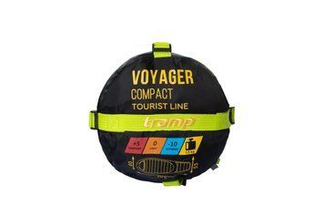 Спальний мішок Tramp Voyager Compact кокон лівий olive/grey 185/80-55 UTRS-052С UTRS-052C-L фото