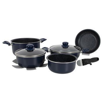 Набор посуды Gimex Cookware Set induction 8 предметов Bule (6977228) DAS1828 фото