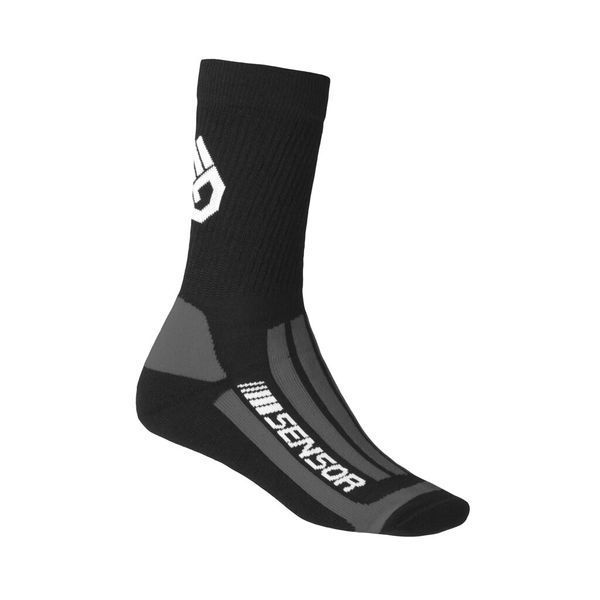 Шкарпетки Sensor Treking Merino black-grey 1065674, SU41TM-black-grey-3-5 SU41TM-black-grey-3-5 фото