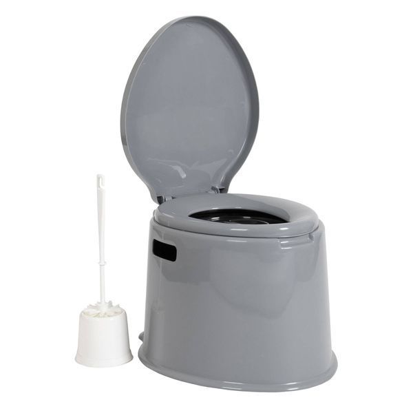Біотуалет Bo-Camp Portable Toilet 7 Liters Grey (5502800) DAS1238 фото