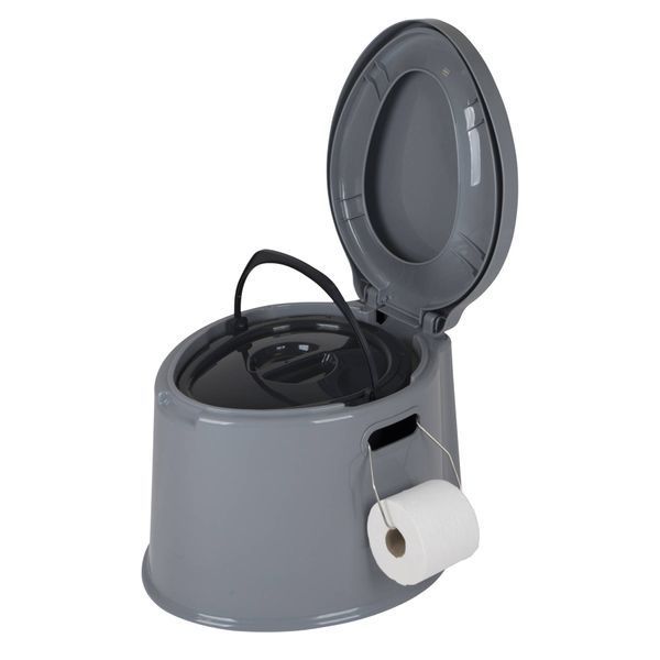 Біотуалет Bo-Camp Portable Toilet 7 Liters Grey (5502800) DAS1238 фото