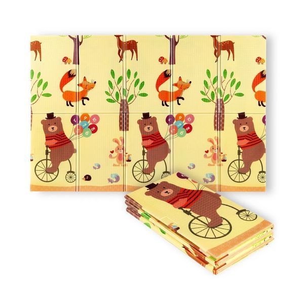 Детский складной коврик Nils Fun Forest MD05 190x150 cm 12474 фото