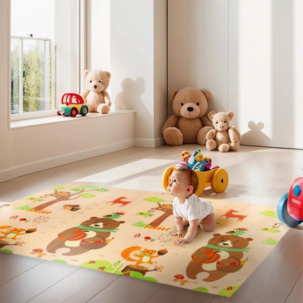 Детский складной коврик Nils Fun Forest MD05 190x150 cm 12474 фото