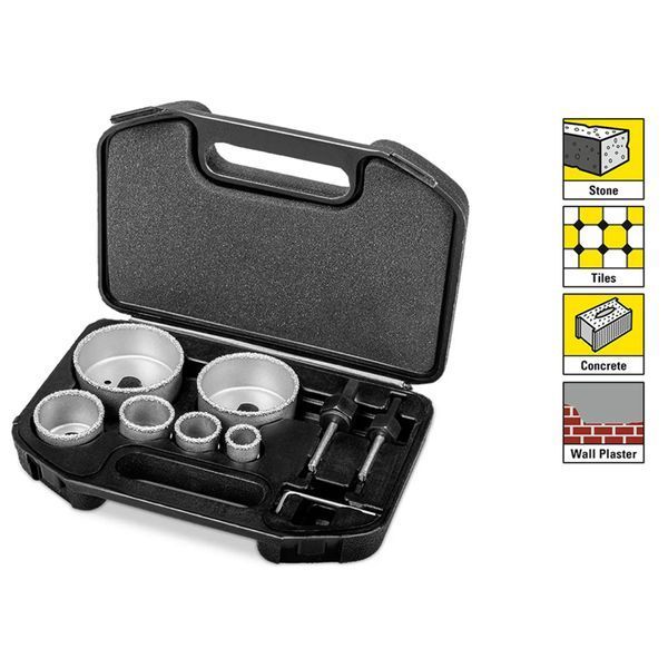 Набор сверл корончатых Trotec Carbid Set (6215001350) DAS2969 фото