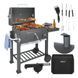 Мангал-гриль садовый с крышкой 114х67х120см Kaminer 27318 50515 фото 1