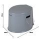 Біотуалет Bo-Camp Portable Toilet 7 Liters Grey (5502800) DAS1238 фото 14