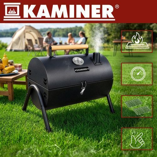 Садовый туристический мангал Kaminer 27322 38х30х40см 49610 фото
