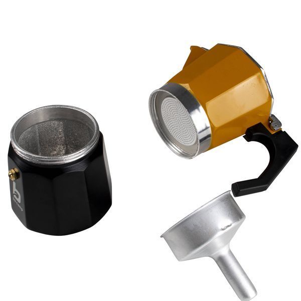 Кавоварка Bo-Camp Hudson 6-cups Yellow/Black (2200522) DAS1324 фото