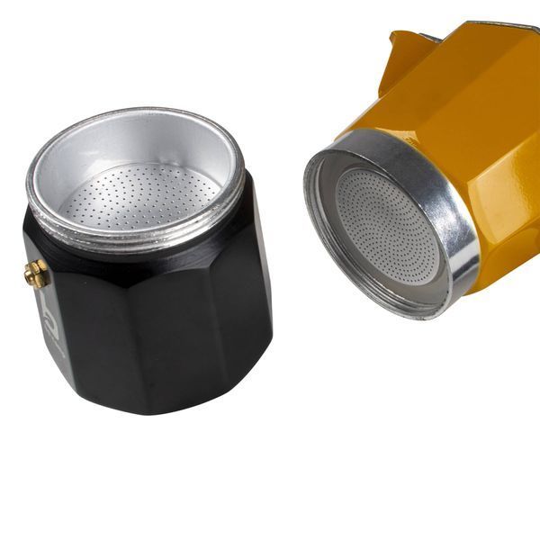 Кавоварка Bo-Camp Hudson 6-cups Yellow/Black (2200522) DAS1324 фото