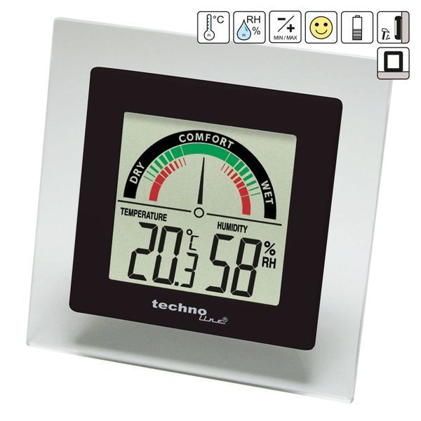 Термогигрометр Technoline WS9415 Black (WS9415) DAS1046 фото