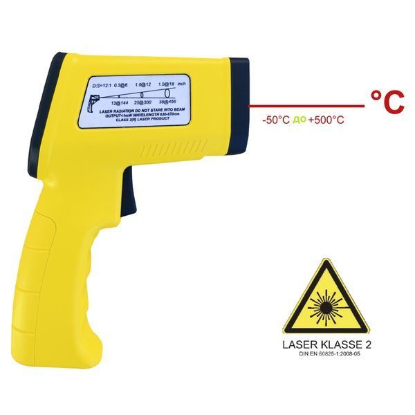 Термометр инфракрасный Technoline IR500 Yellow (IR500) DAS2216 фото