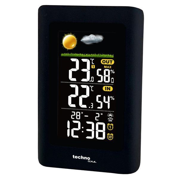 Метеостанція Technoline WS6447 Black (WS6447) DAS957 фото