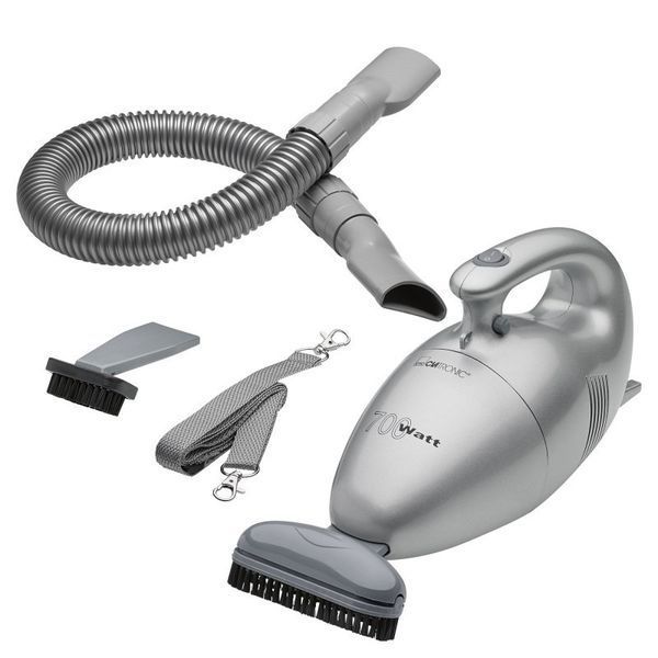 Пылесос&nbsp;ручный безмешковый с насадками Clatronic HS 2631 700 Вт кабель питания 6 м 12303 фото
