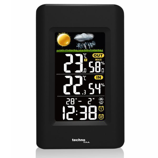 Метеостанція Technoline WS6447 Black (WS6447) DAS957 фото