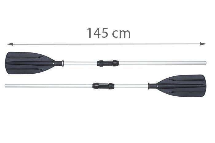 Весла алюминиевые 145 см для SUP доски и байдарки Bestway 62064 30541 фото