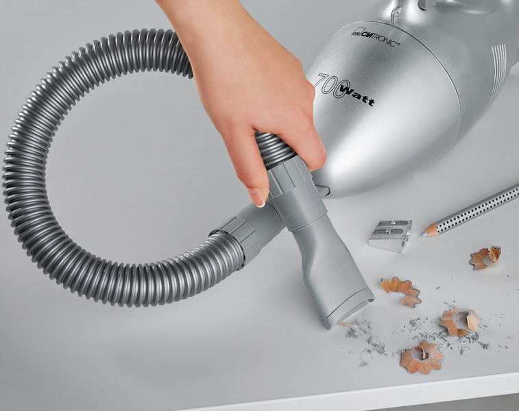 Пылесос&nbsp;ручный безмешковый с насадками Clatronic HS 2631 700 Вт кабель питания 6 м 12303 фото