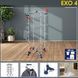 Сушарка для білизни підлогова Casa Si Exo 4 White (CS92166E04IT) DAS2745 фото 3