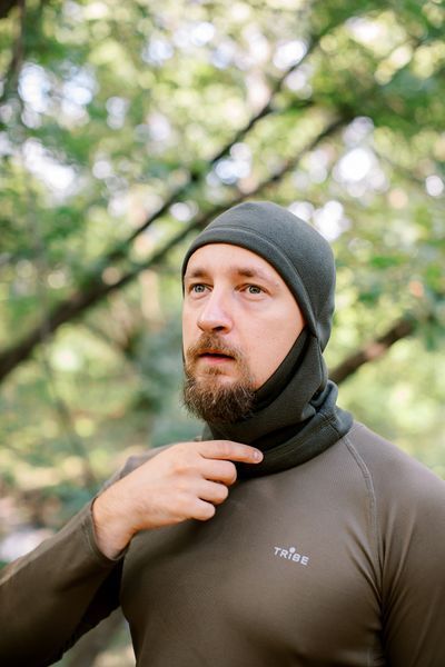 Балаклава флісова Tribe Fleece Balaclava T-KF-0021 OS, olive T-KF-0021-olive фото