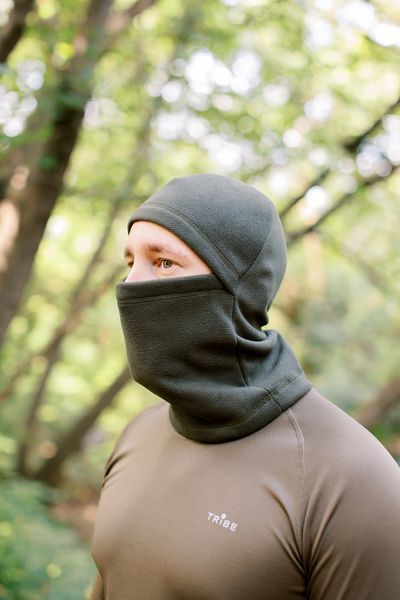 Балаклава флісова Tribe Fleece Balaclava T-KF-0021 OS, olive T-KF-0021-olive фото