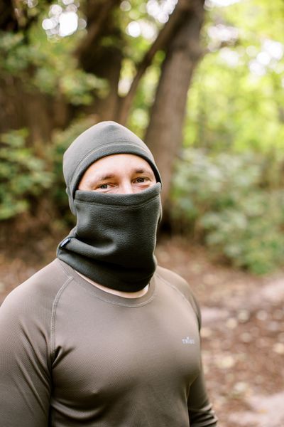 Балаклава флісова Tribe Fleece Balaclava T-KF-0021 OS, olive T-KF-0021-olive фото
