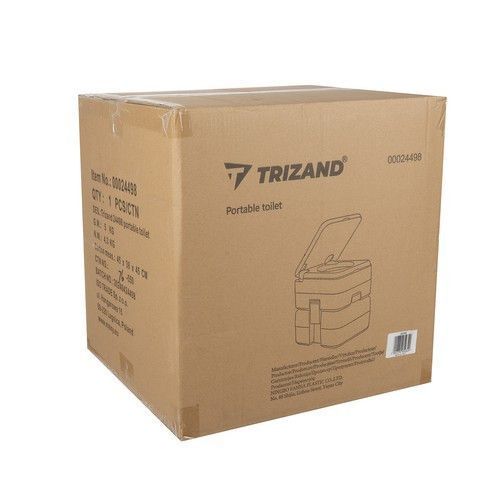 Портативный кемпинговый туалет Trizand 24498 туристический до 150 кг 21083 фото