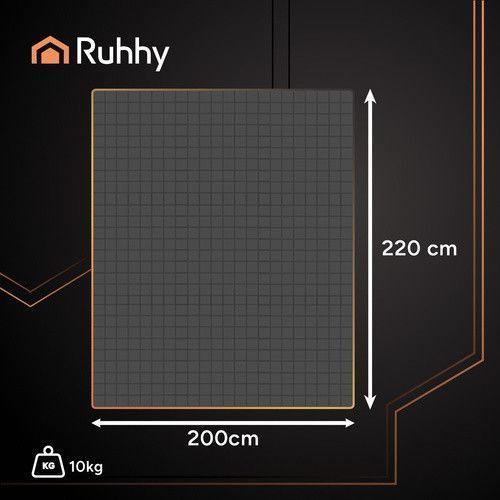 Одеяло утяжеленное гравитационное Ruhhy 24427 10кг, 200&times;220 см, серое, антистрессовое 40176 фото