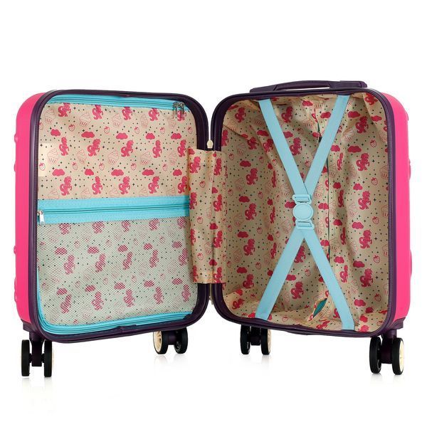 Чемодан детский Semi Line 16" (XS) Rose/Black (T5881-1) DAS3439 фото