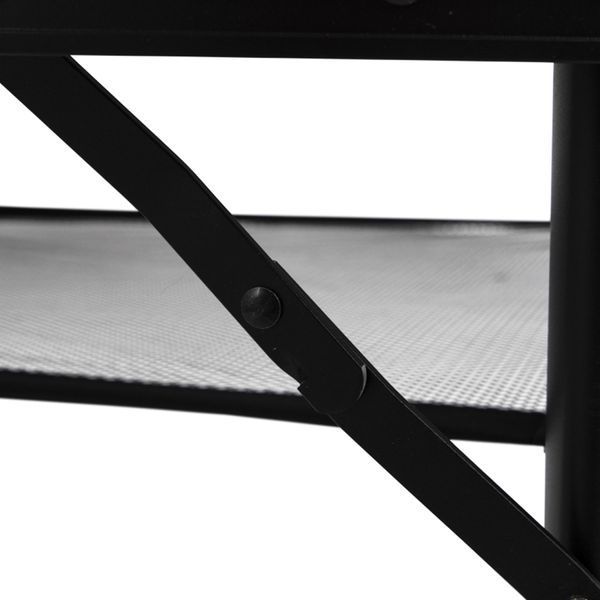 Стол Bo-Camp Northgate Oval 150x80 cm Black/Grey (1404188) DAS2359 фото