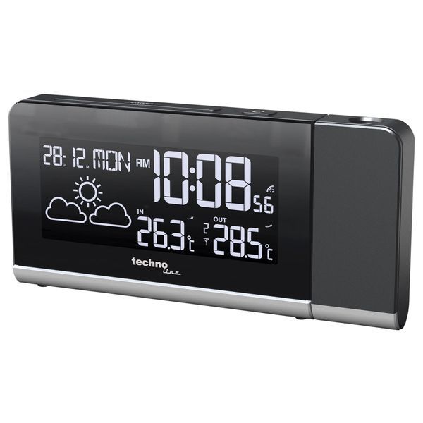 Часы проекционные Technoline WT539 Black (WT539) DAS1632 фото