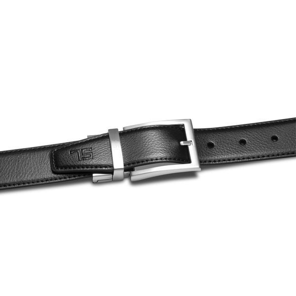 Ремень мужской кожаный Semi Line Black/Brown (P8231-0 L) DAS2988 фото