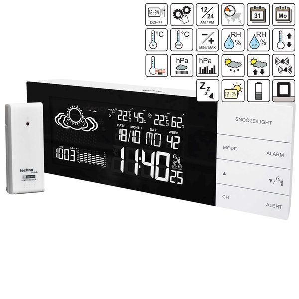 Метеостанція Technoline WS6870 White (WS6870) DAS1720 фото