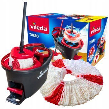 Набор для уборки Vileda Easy Wring Clean Turbo 2в1 Чехия 163422 12294 фото