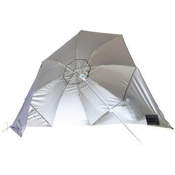 Зонт-палатка пляжная Bo-Camp Parasol With Sidewalls Grey/Silver (7267286) DAS3923 фото